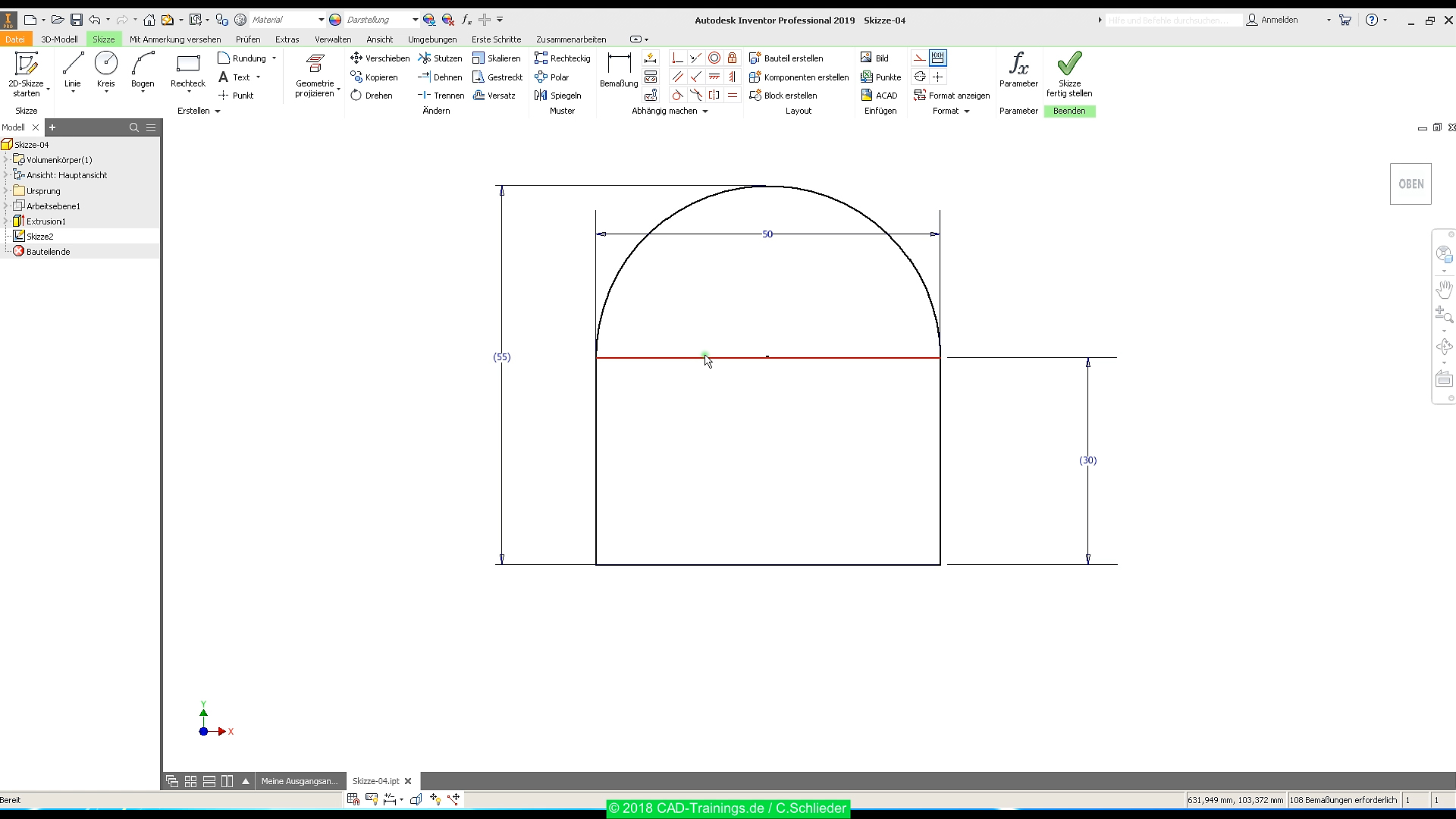 Skizzenbereich Online Software Kurs Lecturio