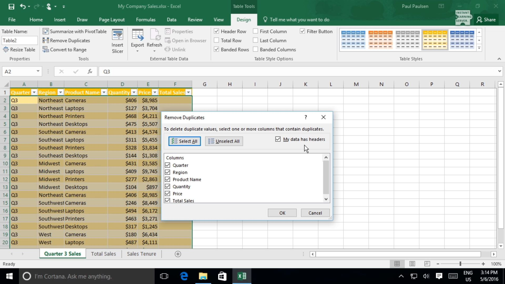 ibm excel basics for data analysis