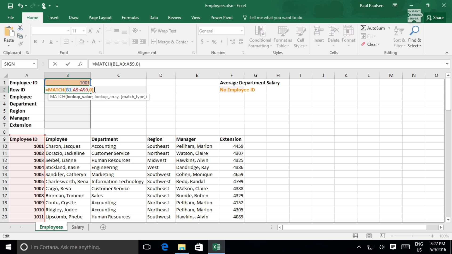 how to do a vlookup in excel 2016 on mac