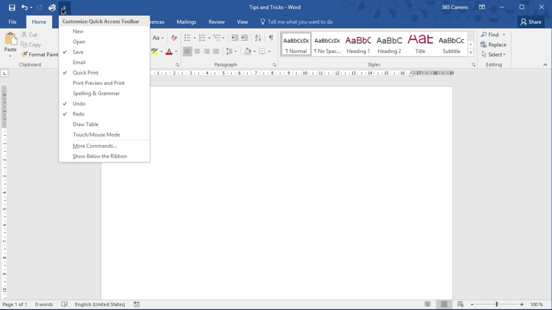 Microsoft Word 2016 (EN) – Online Officekurs | Lecturio