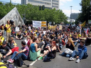 So viele Studenten die politisch aktiv sind, sind eher selten. Foto: Martin Knorr/jugendfotos.de