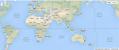 Google Maps Travel Route