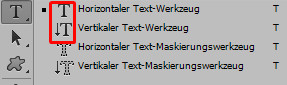 Text Werkzeug