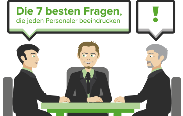 Die 7 besten Fragen, die jeden Personaler beeindrucken