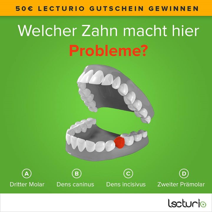 das ist ein quiz zu Zaehnen