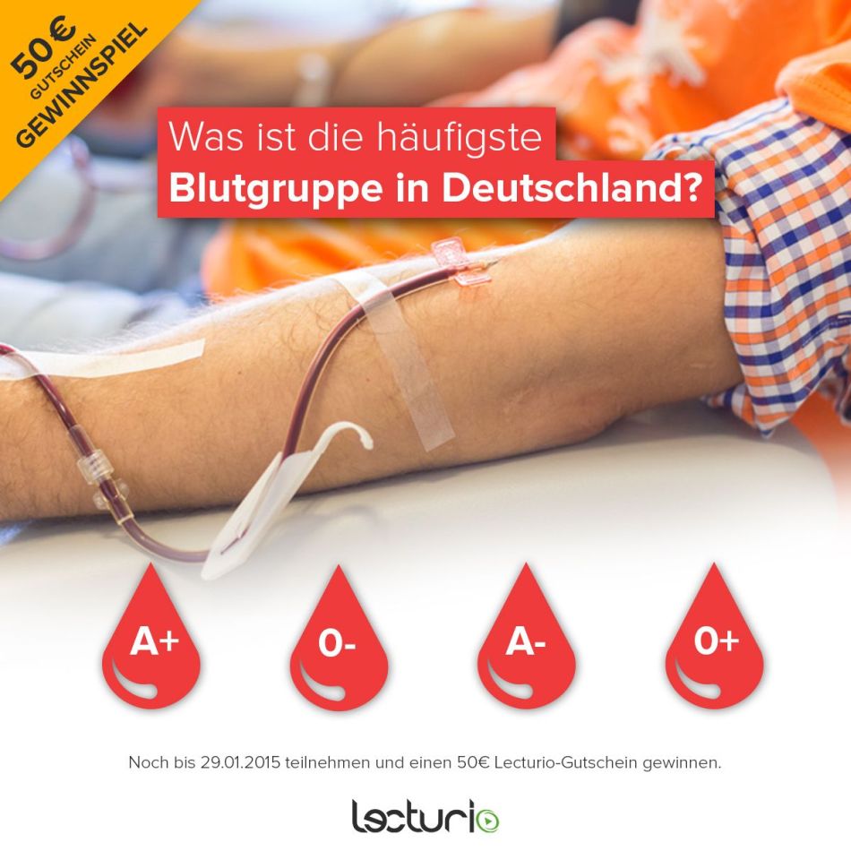 das ist ein quiz zu blutgruppen