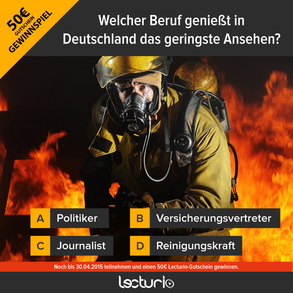 das ist ein quiz zu unbeliebten berufen