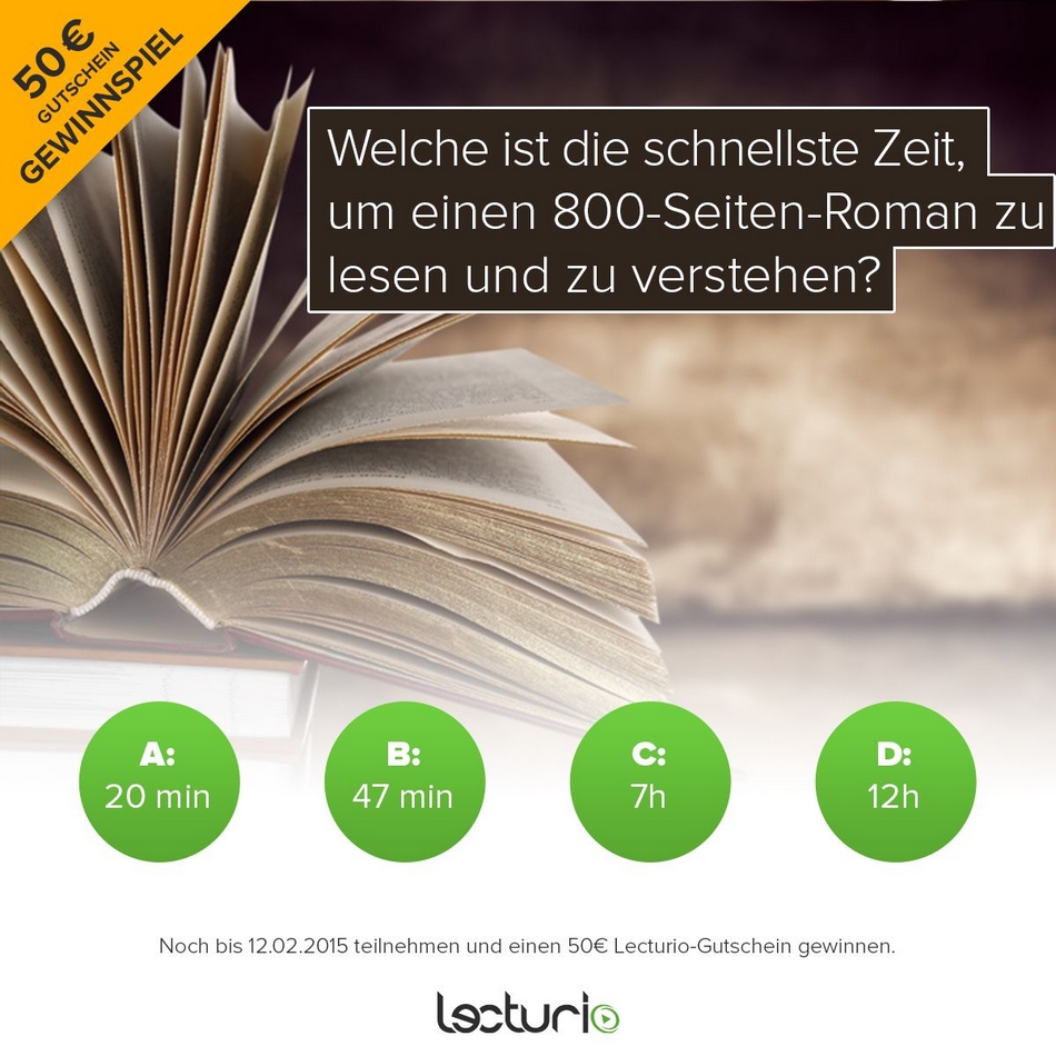 das ist ein quiz zum schnelllesen