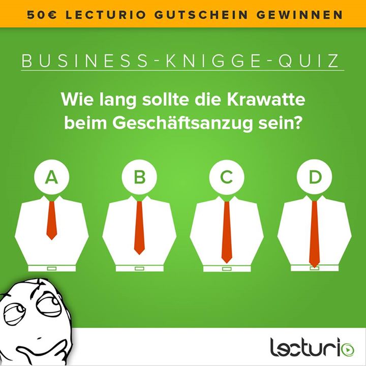 das ist ein quiz zur geschaeftskleidung