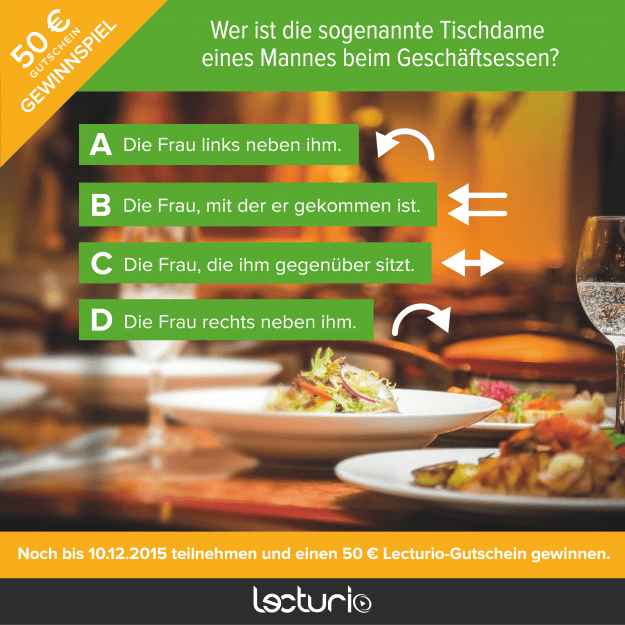 Quiz Tischdame