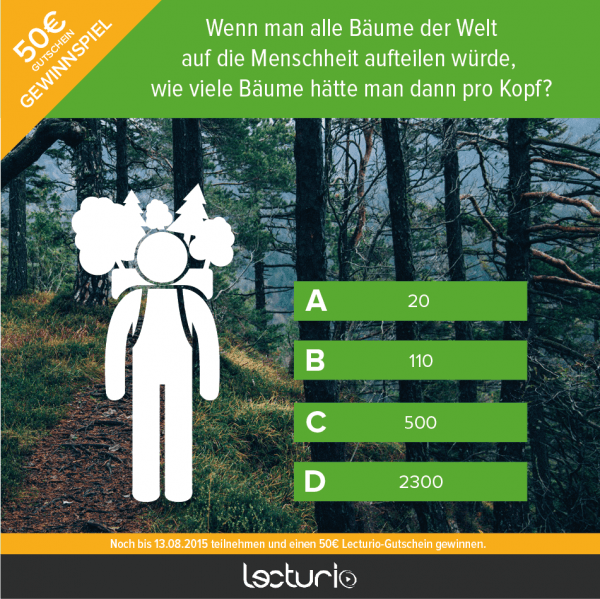 Bäume pro Mensch