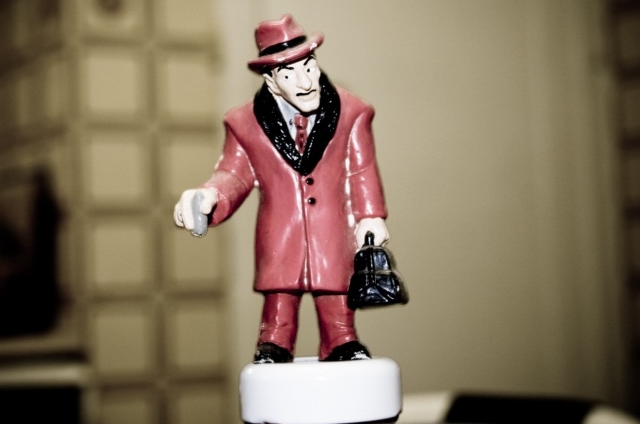 das ist die figur eines gangsters