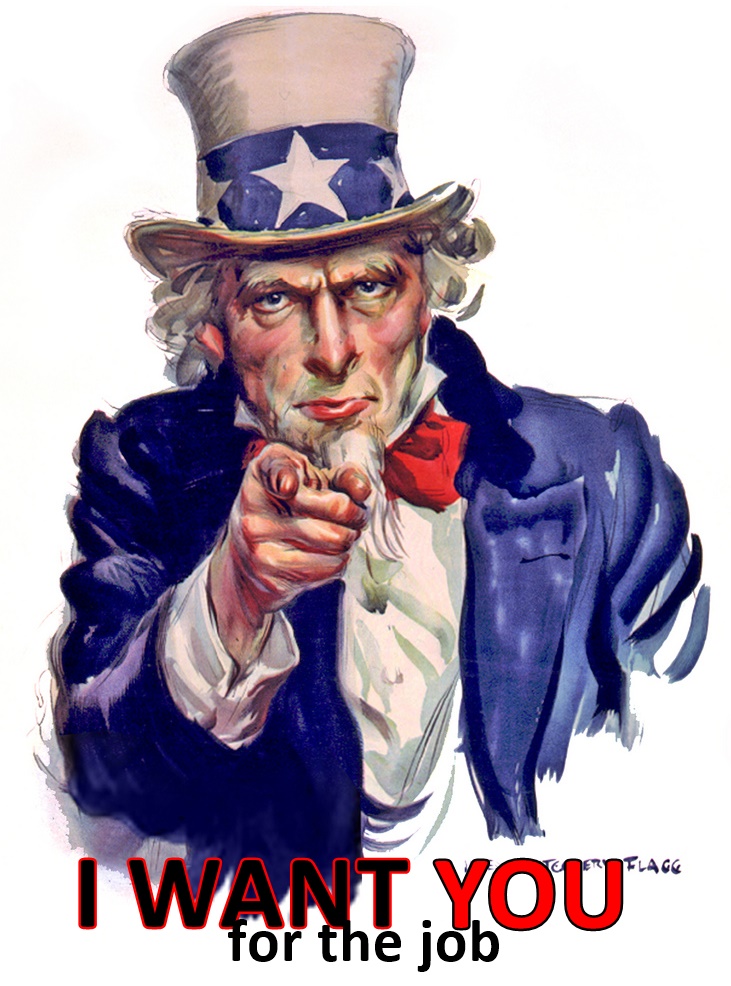I want you for the job