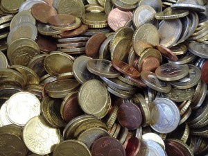 Abbildung von Geld in Bezug auf Krankenkassen