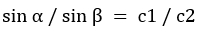 diese formel beschreibt das brechungsgesetz