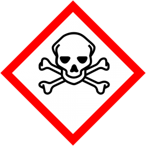 Piktogramm für toxische Stoffe
