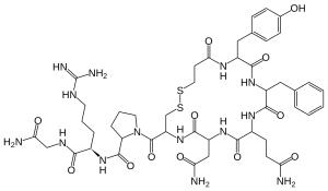 Desmopressin-strukturformel