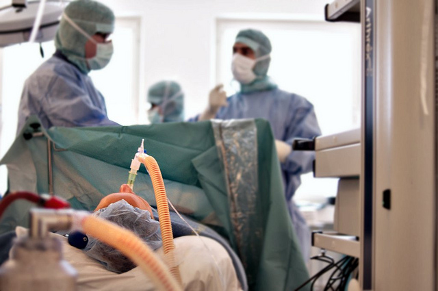 Sevo assisted breathing during surgery