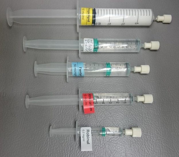 anesthesia medications