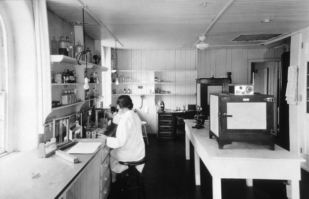 immunology laboratory at the central cancer research labs