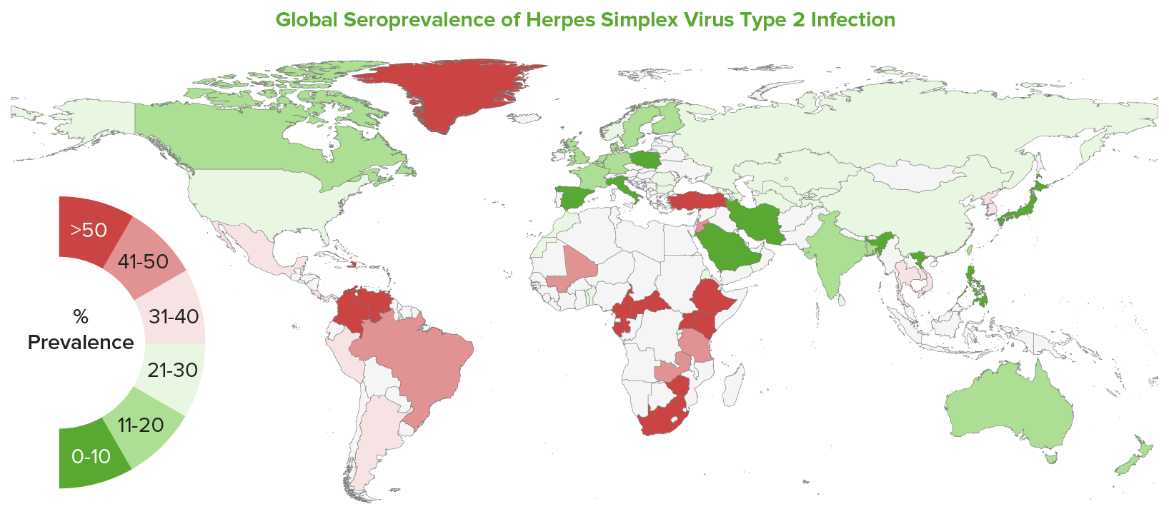 Epidemiology Herpes Map 