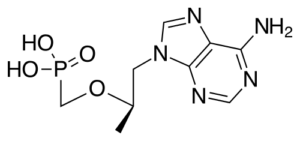 Tenofovir_structure anti-hepatitis agents