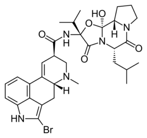 Bromocriptine structural formula