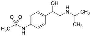 Sotalol chemical structure