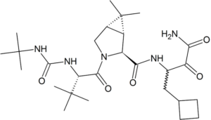 Structure_of_boceprevir - anti-hepatitis agent