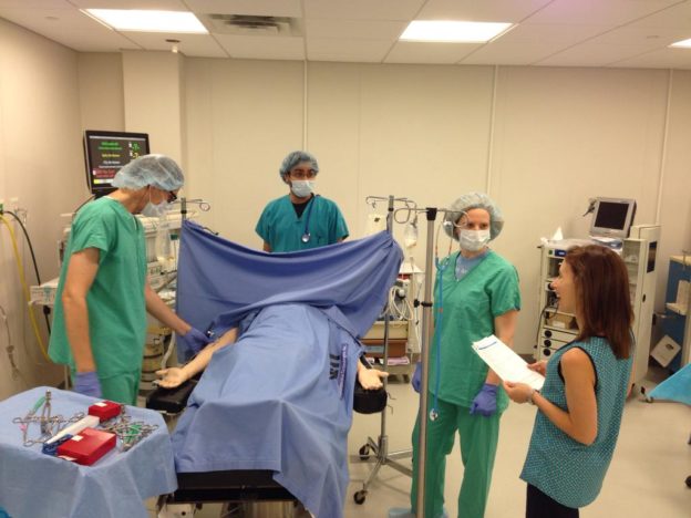 anesthesia resident simulation