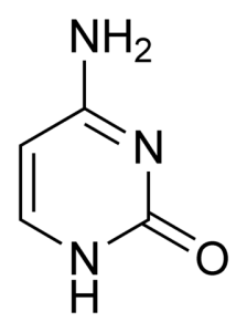 Cytosine chemical structure