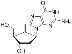 Entecavir_structure anti-hepatitis agents