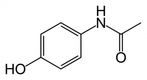 Paracetamol skeletal