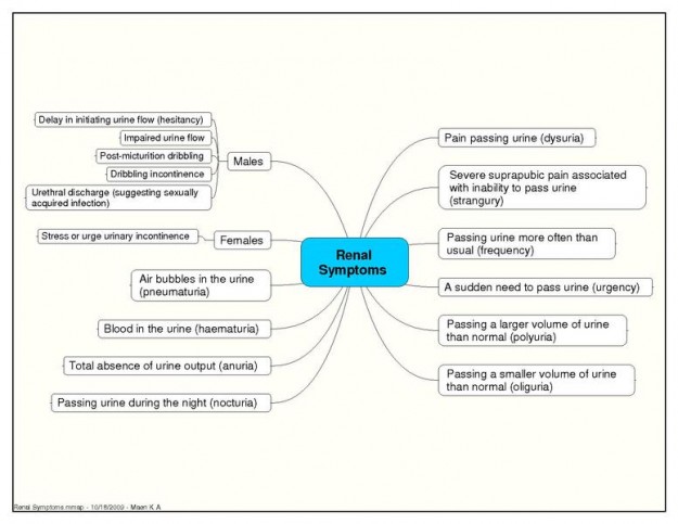 renal symptoms of renal failure
