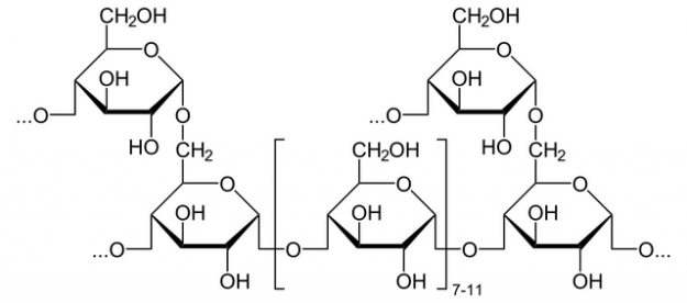 structural formula of glycogen